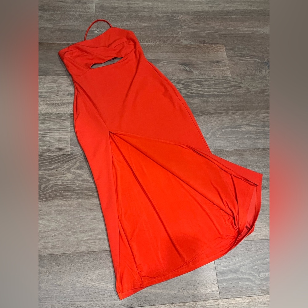 Sexy red dress